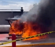 墨西哥消防局新能源汽車滅火實驗：浪潮消防F-500微胞囊滅火劑展現(xiàn)超凡實力